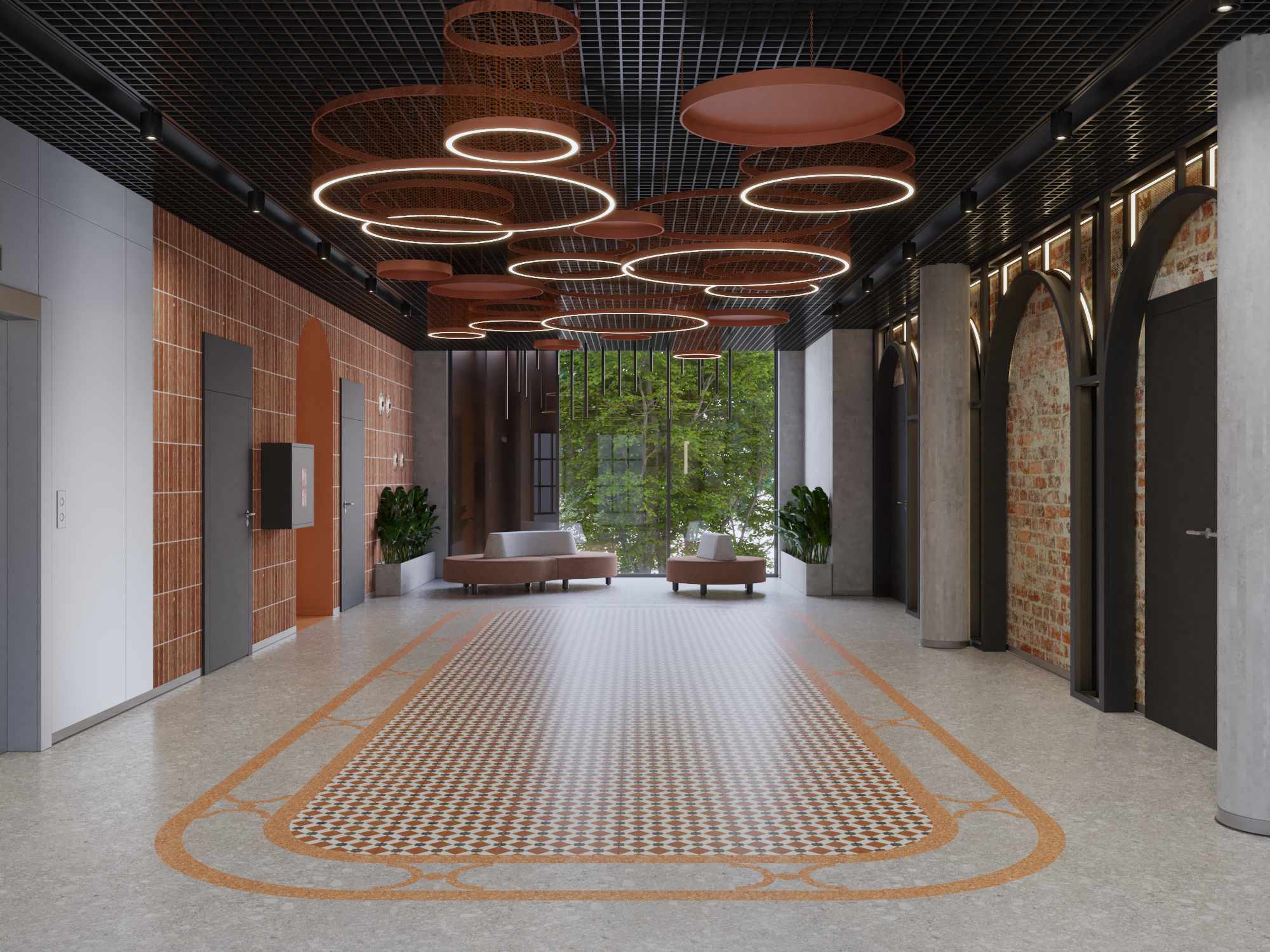 wizualizacja wnętrz Ruin po przebudowie