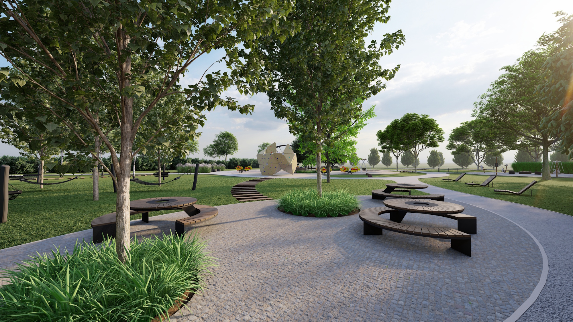 Aleja Noworybnicka zagospodarowana. Wizualizacja