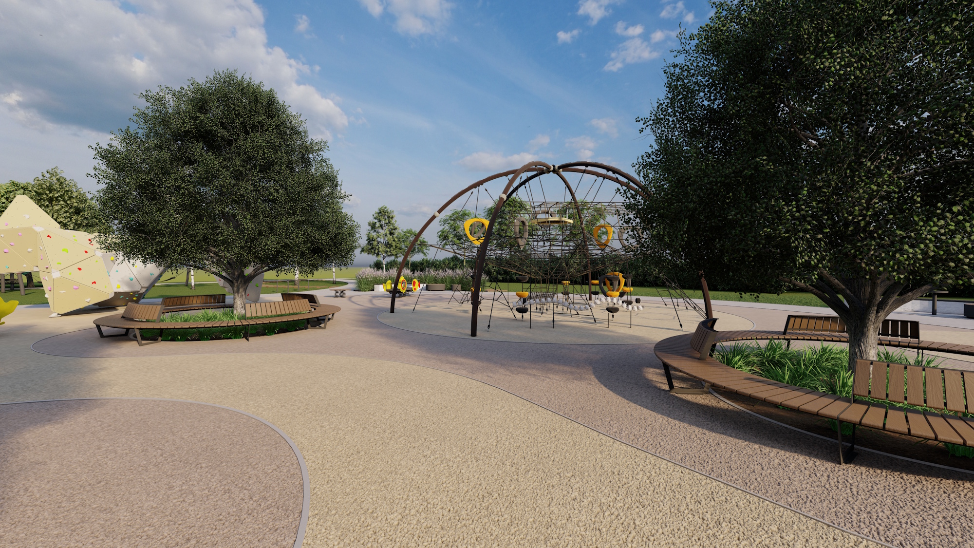 Park Południowy. Wizualizacja