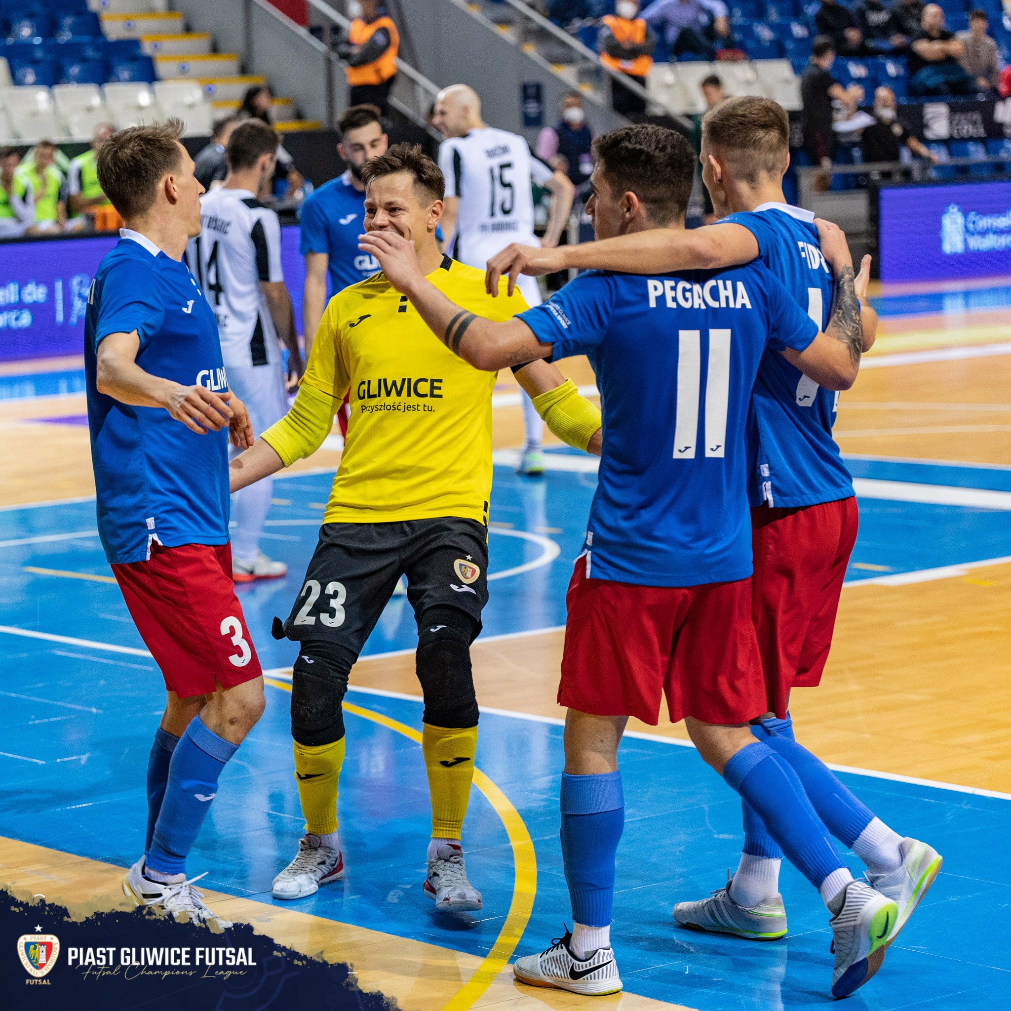 Piast Gliwice Futsal w akcji