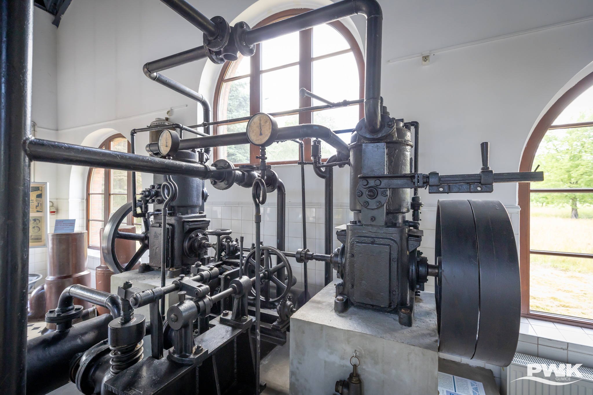 Maszyna w Muzeum Techniki Sanitarnej