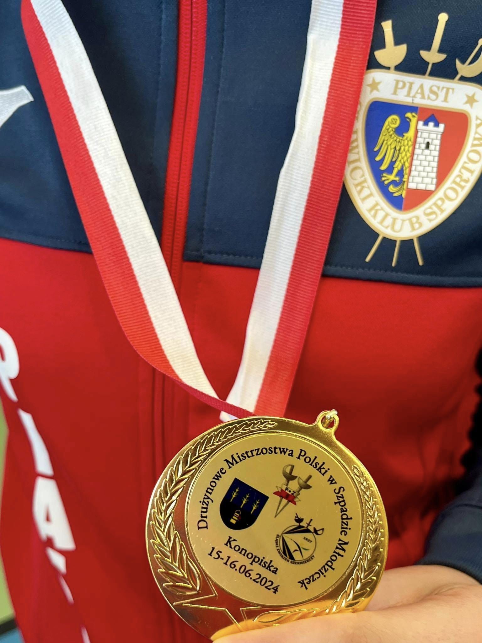 Złoty medal mistrzostw Polski