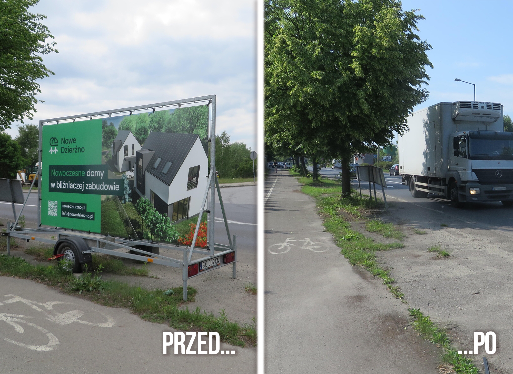 Zauważalne znikanie dzikich reklam z pejzażu Gliwic to wymierny efekt codziennej pracy służb, które systematycznie porządkują miejską przestrzeń