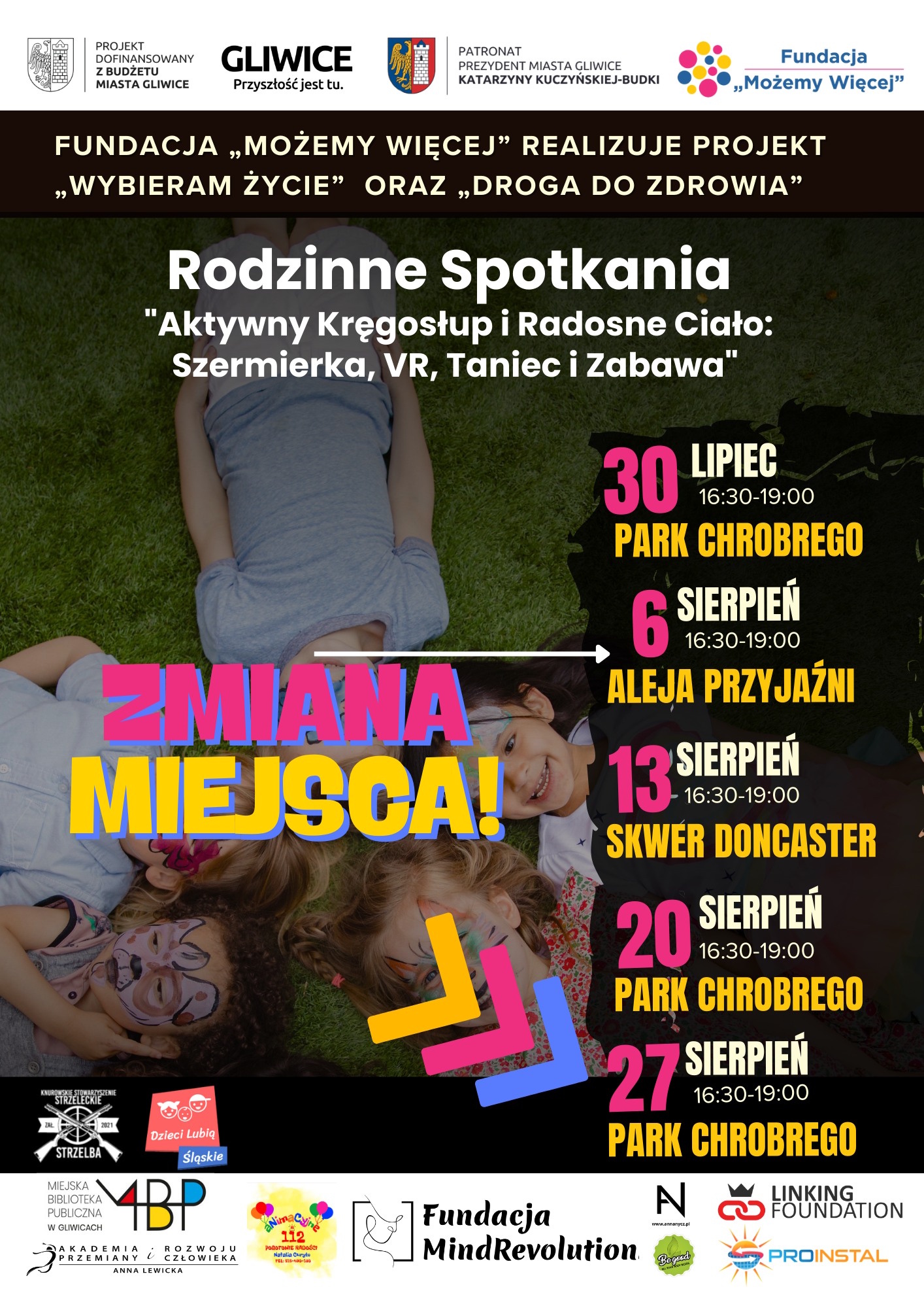 Mat. graf. organizatora Plakat promujący wydarzenie