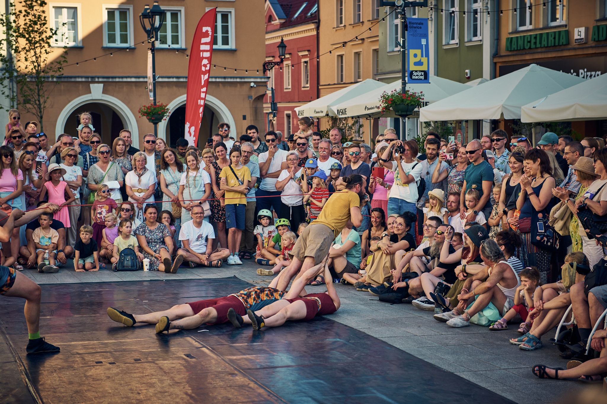 Fot. M. Buksa/UM w Gliwicach Ulicznicy na Rynku