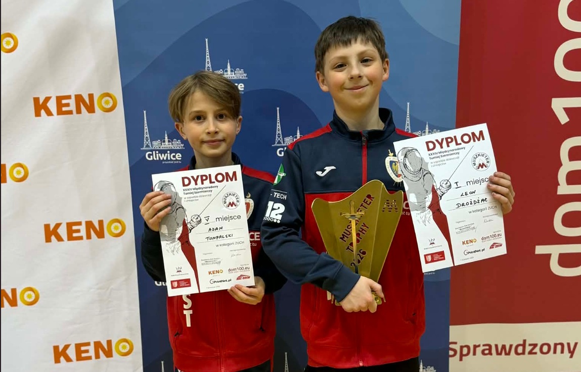 Am Tompalski i Leon Drożdżał z Piasta