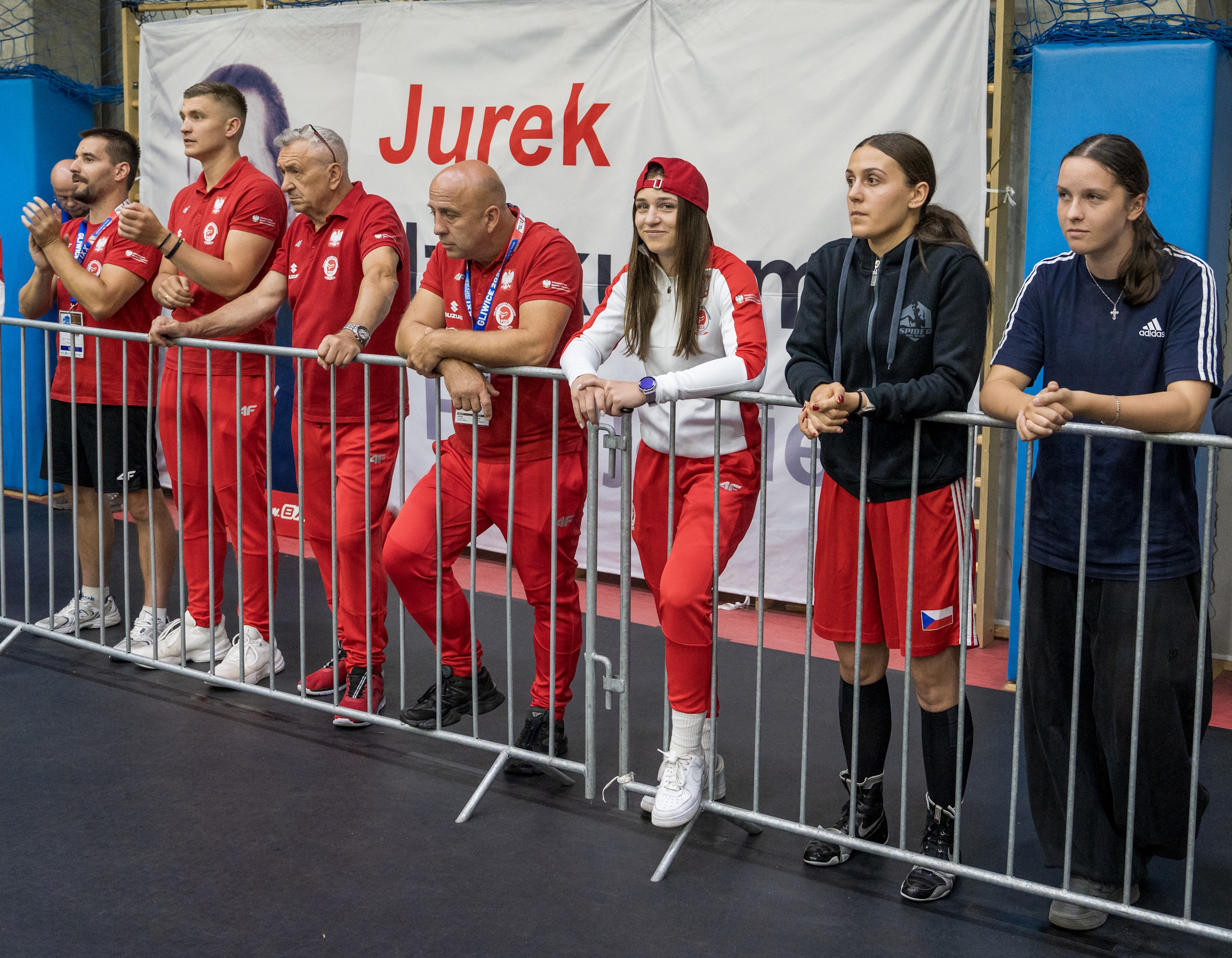 Julia Szeremeta na trybunach