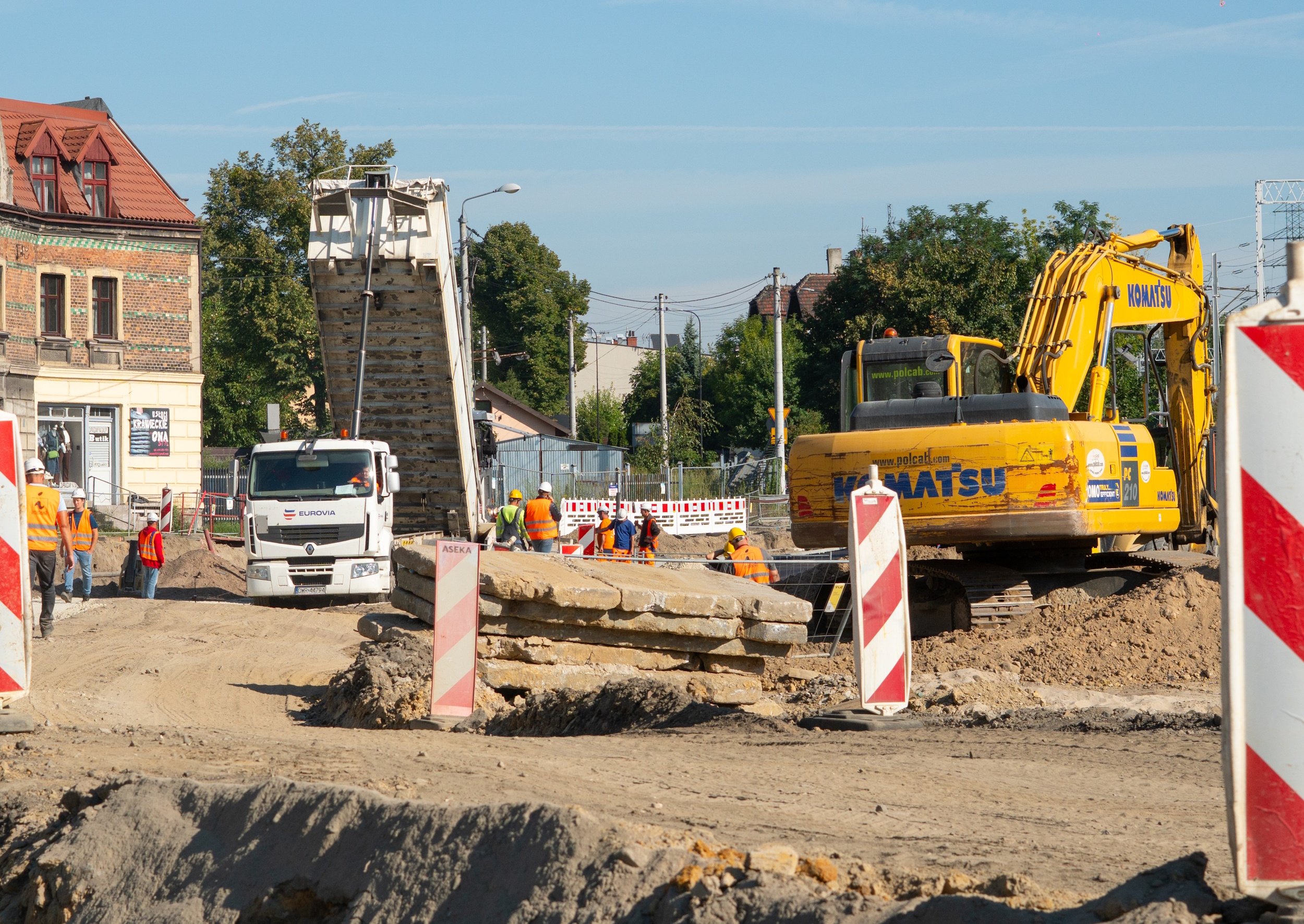 Zdjęcie prac ziemnych