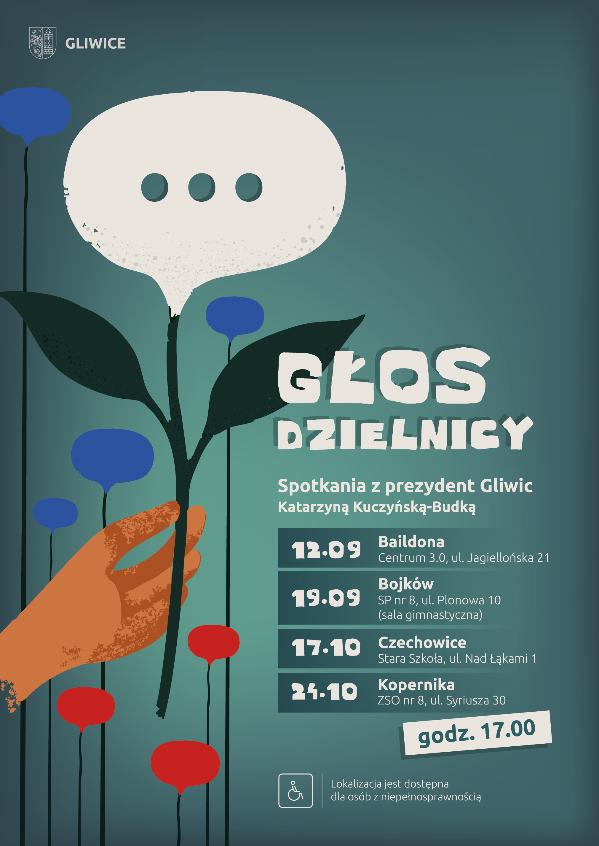 Grafika z wykazem spotkań wymienionych w tekście
