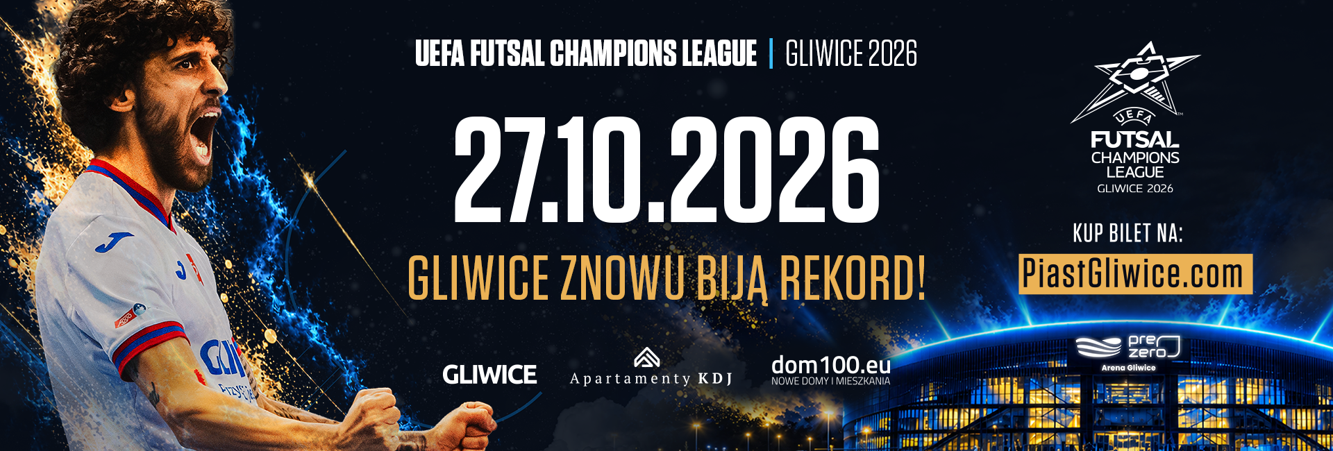 Baner promujący turniej