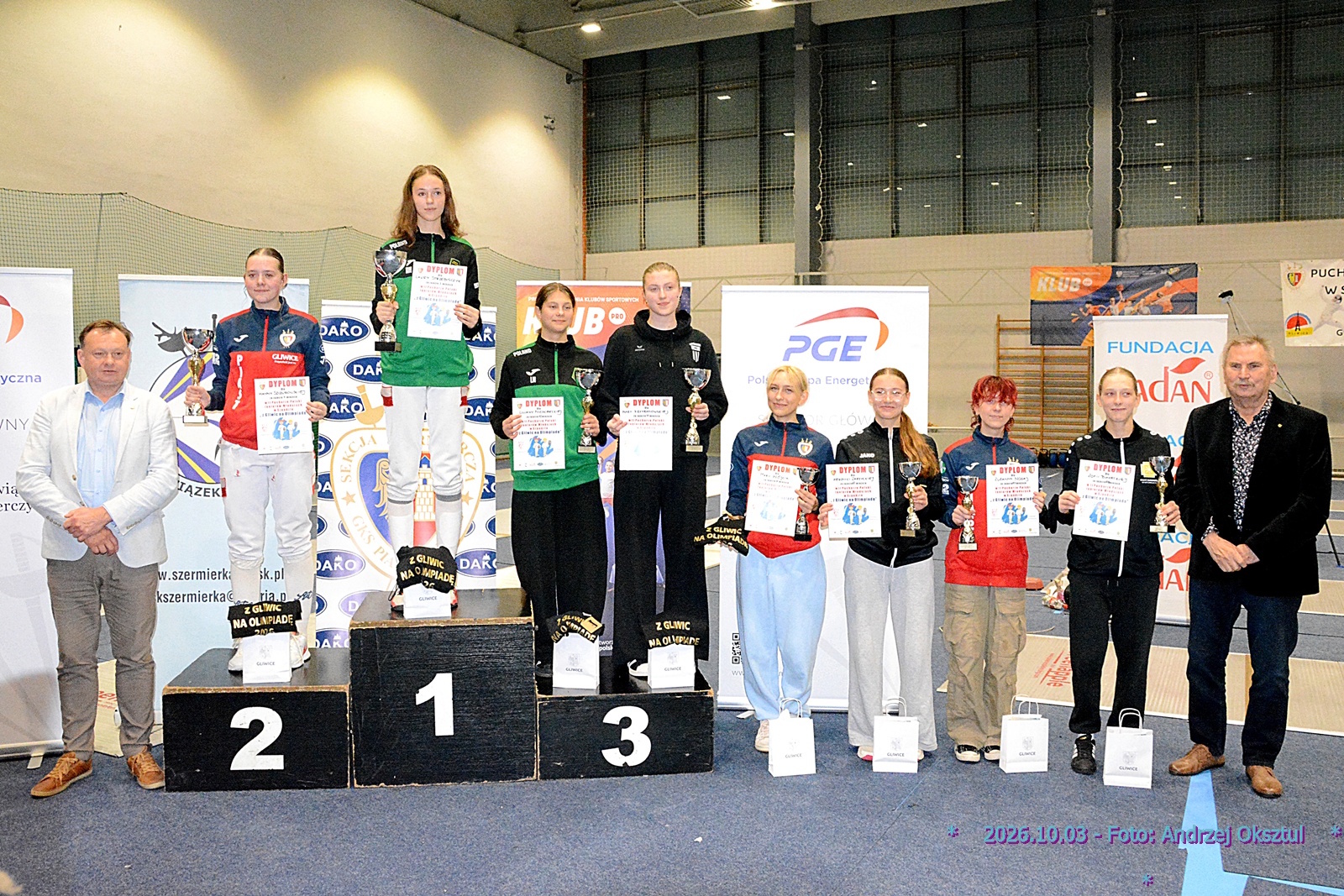 Gliwiczanka na podium