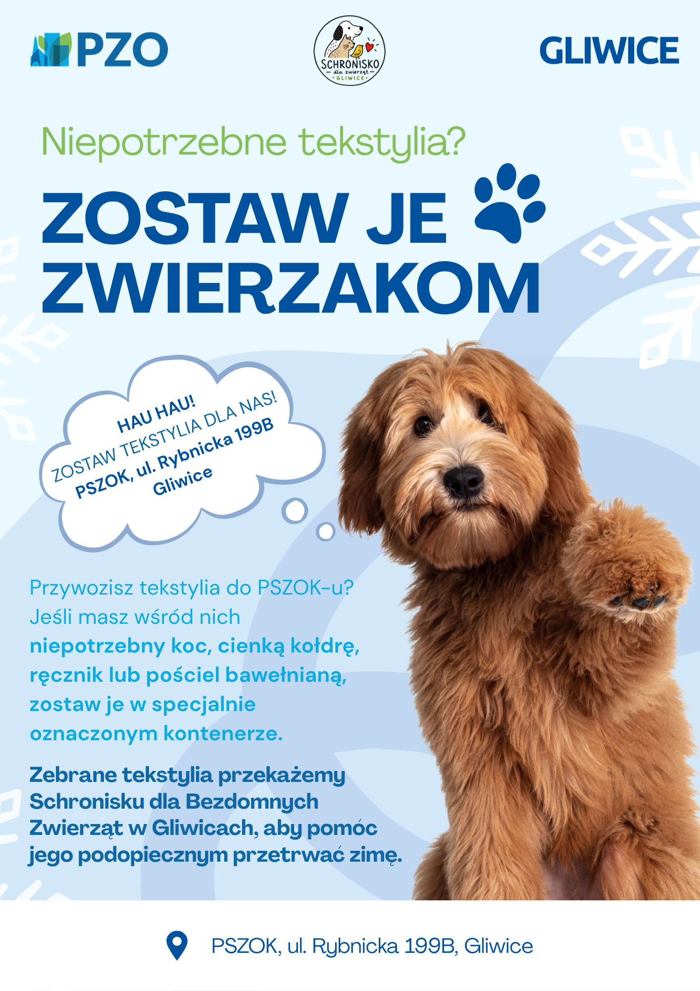 Plakat promujący akcję