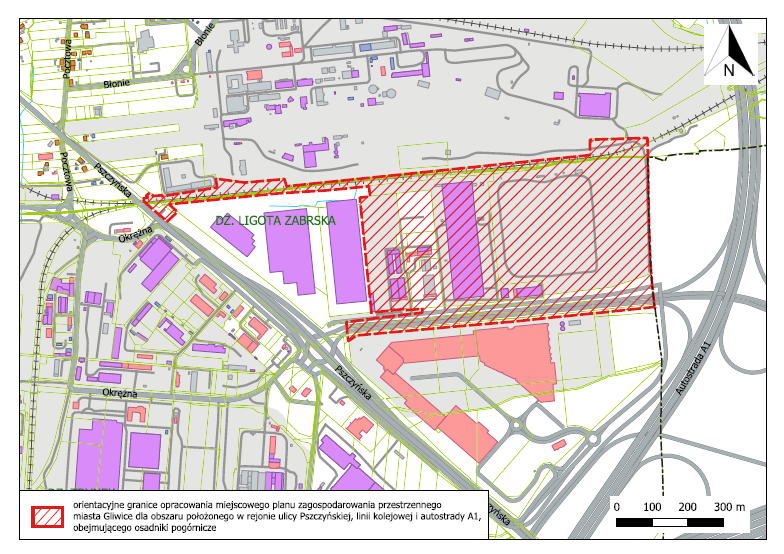 plan obszaru osadniki pogórnicze 