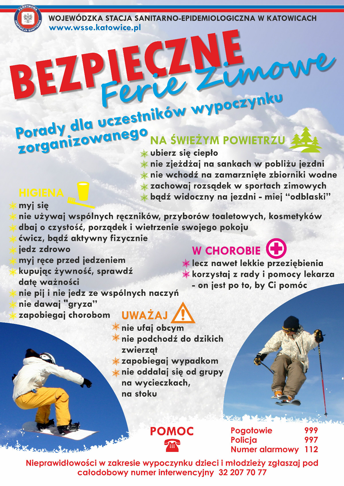 Bezpieczne ferie