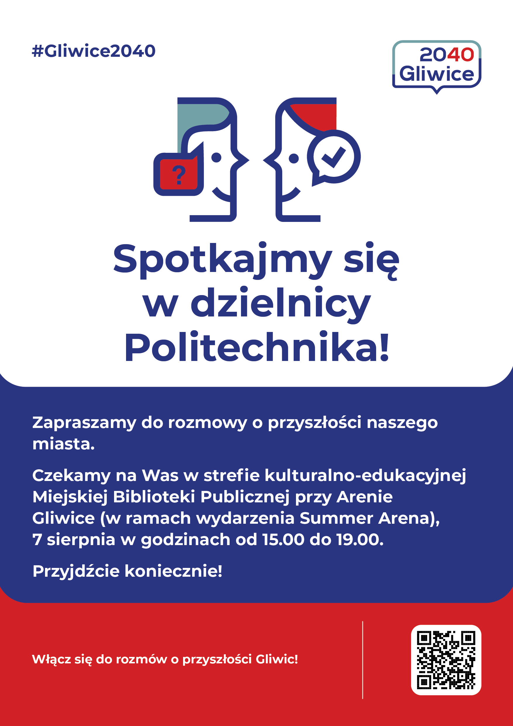 plakat spotkań na politechnice
