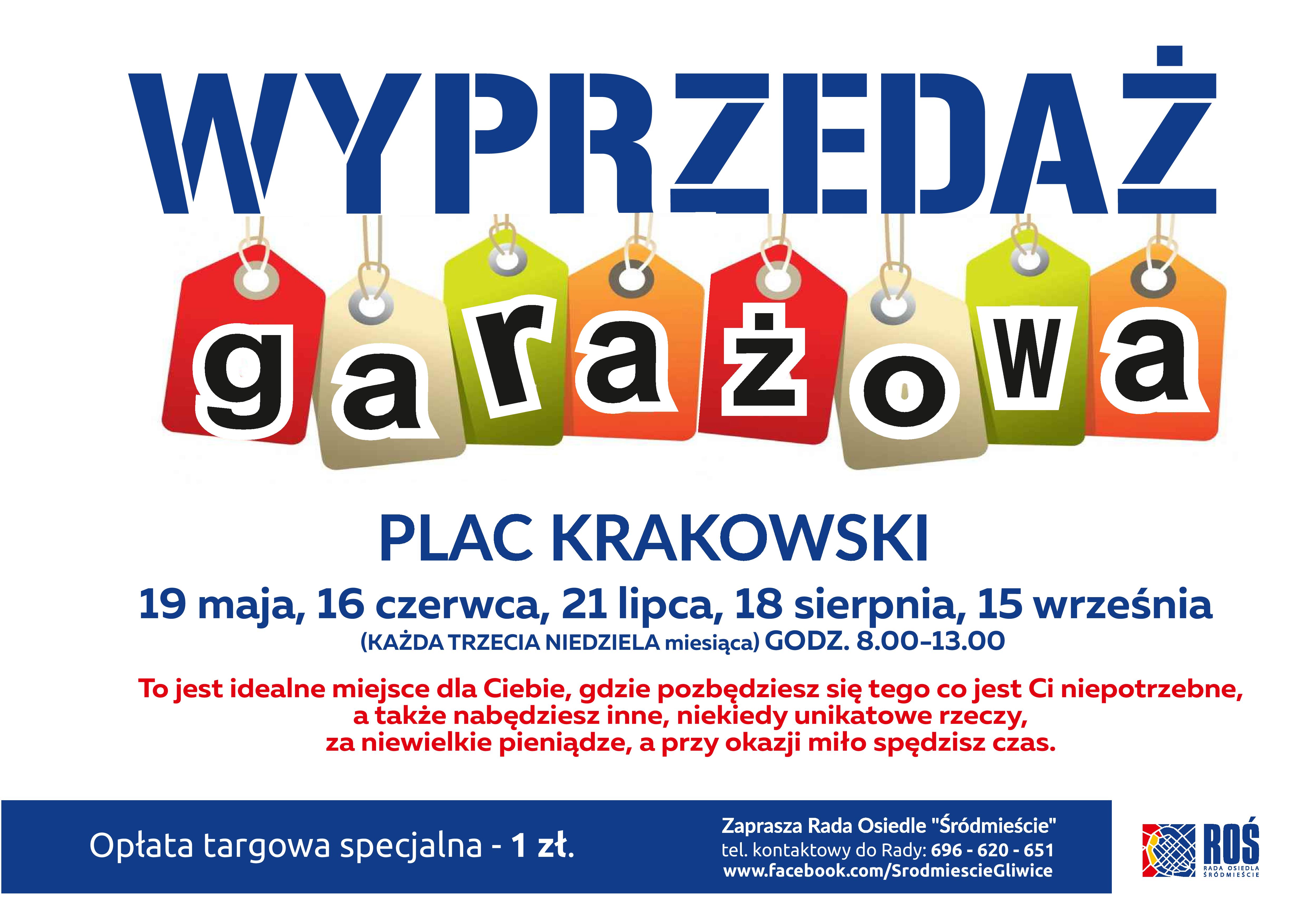 wyprzedaż garażowa