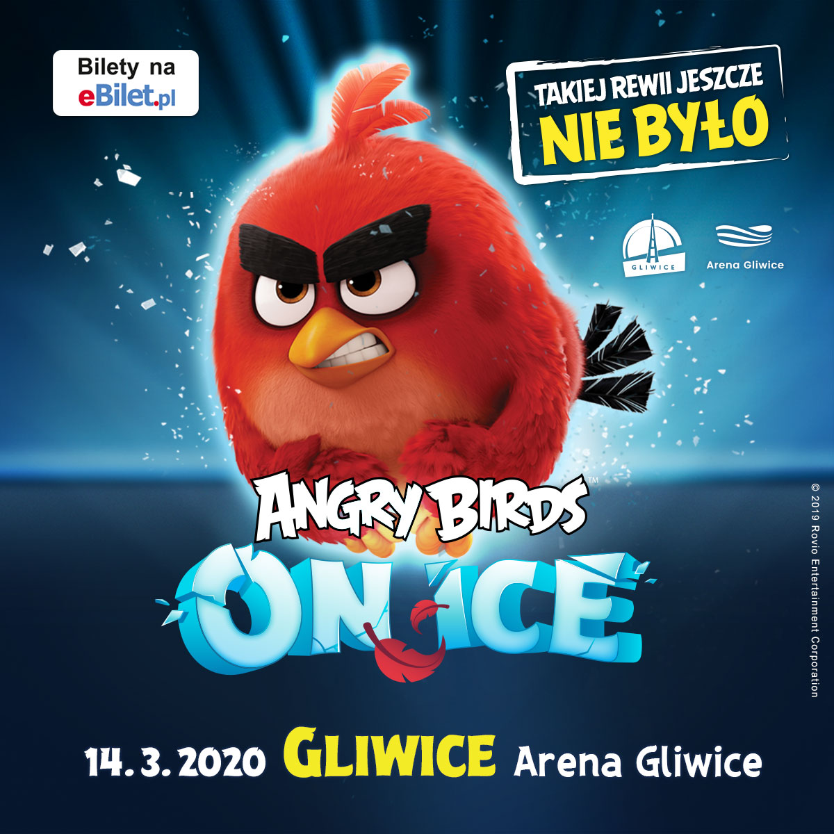 Angry Birds on Ice w Arenie Gliwice