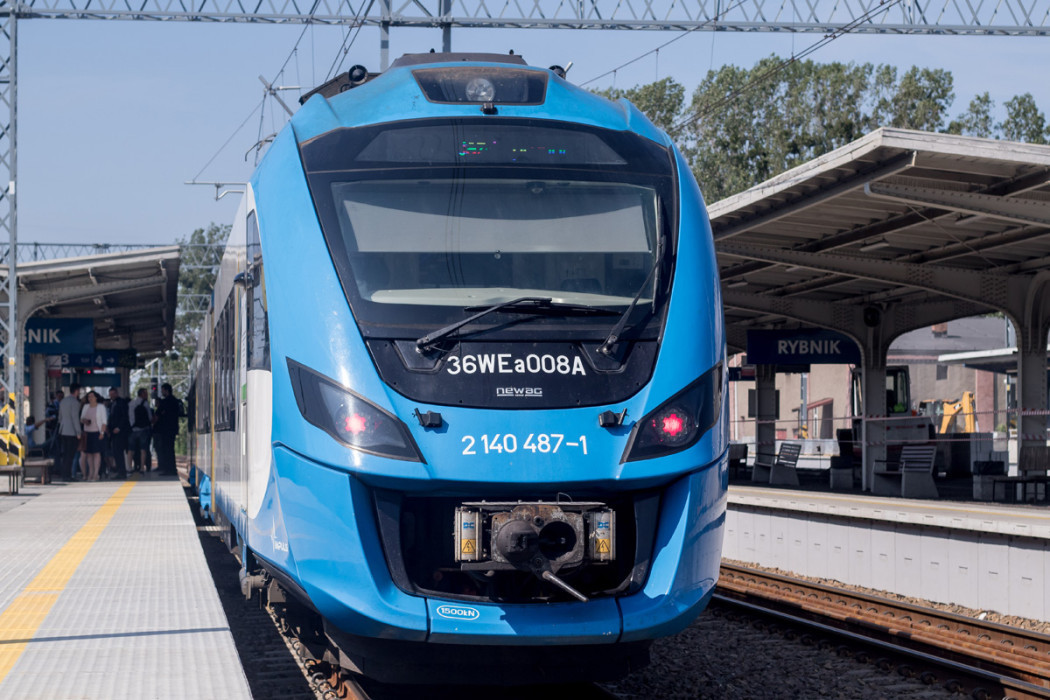Tysiące pasażerów korzystają z pociągów na trasie Gliwice – Rybnik