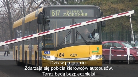 Kierowcy autobusów w Gliwicach będą bezpieczni?