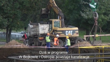 Kanalizacja w Bojkowie i Ostropie. Prace ruszyły