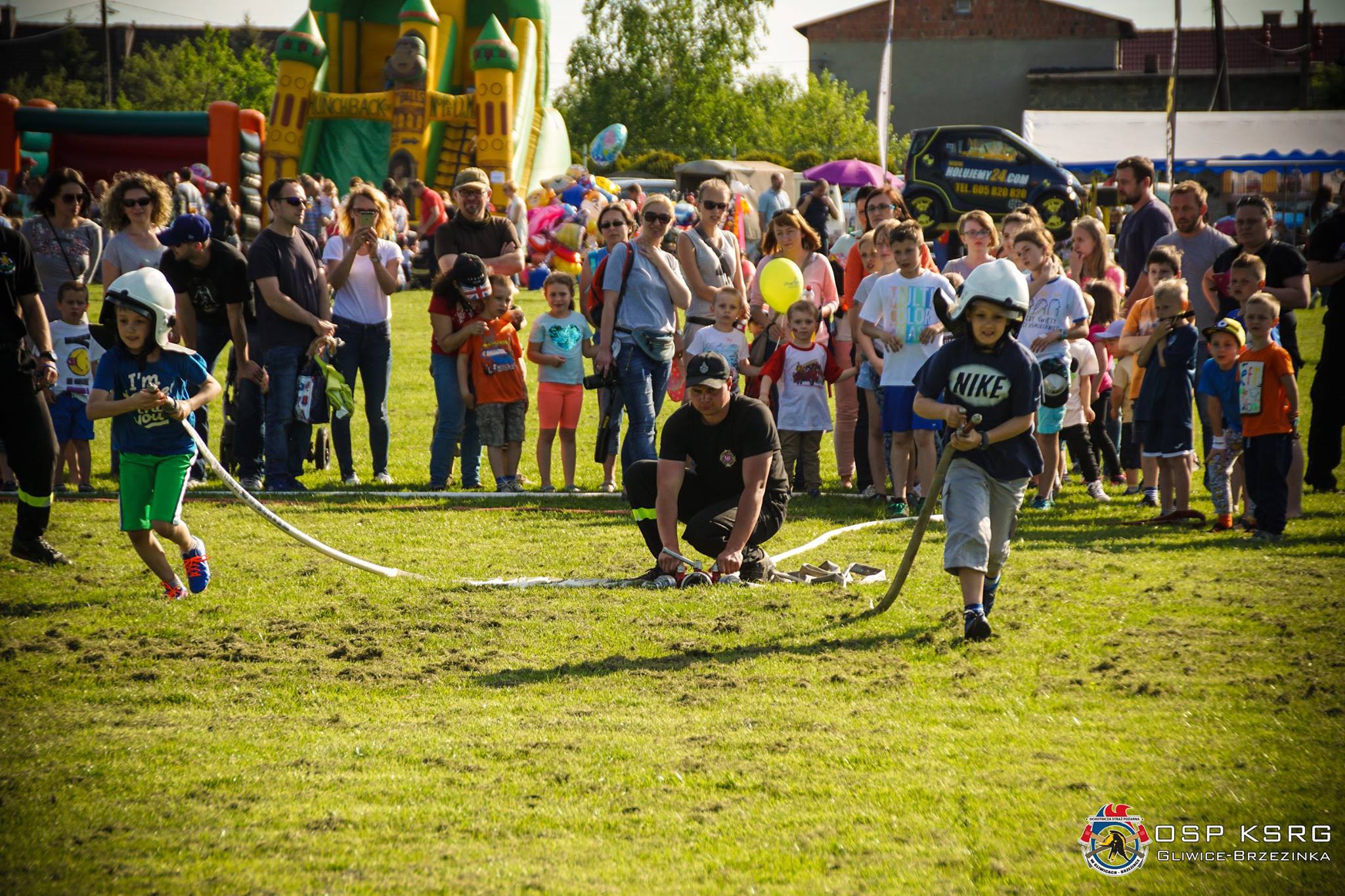 Sportowy piknik w Brzezince