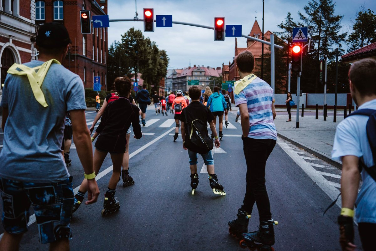 Rolkarze przejadą ulicami Gliwic. Rusza ISOVER NIGHTSKATING