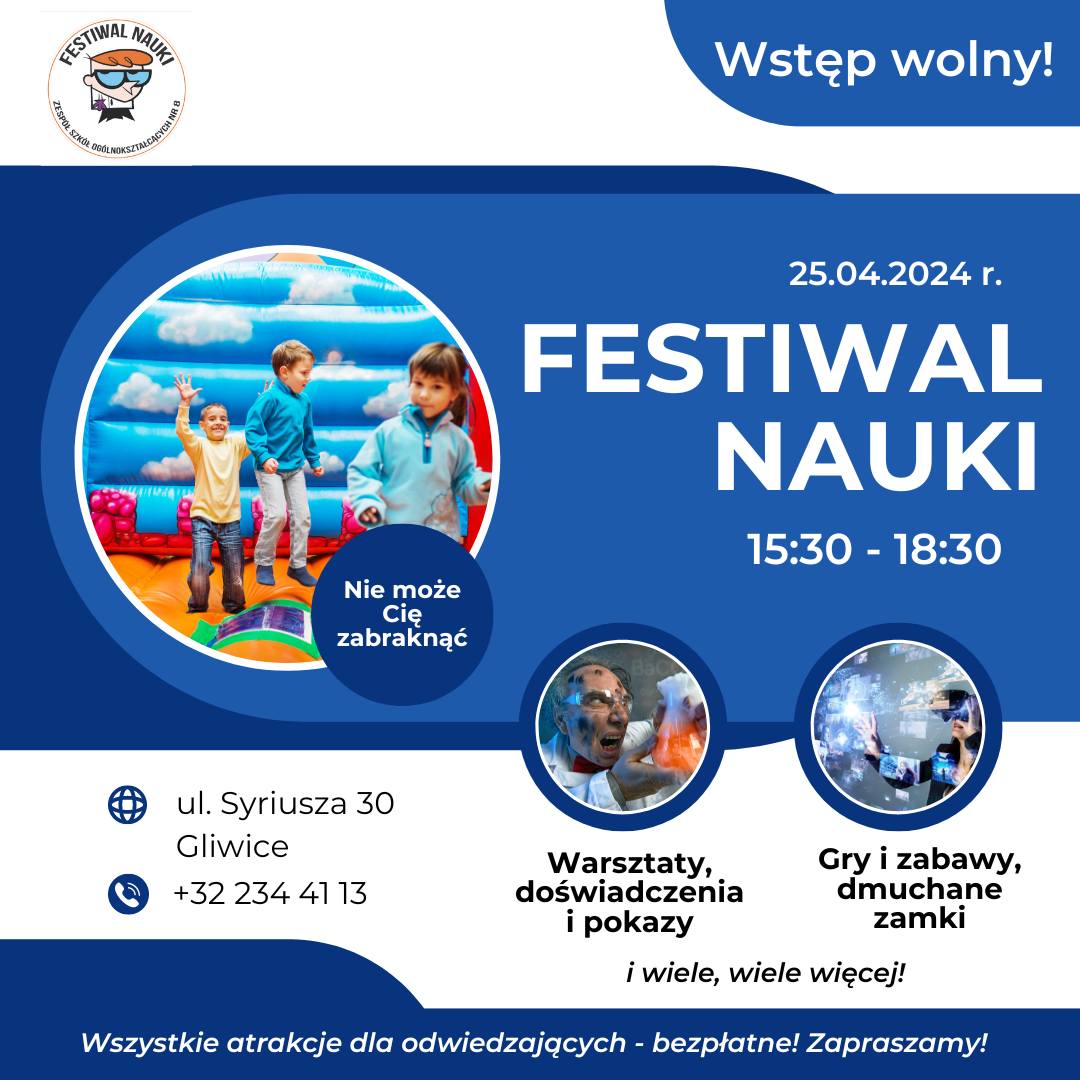Festiwal Nauki w ZSO nr 8