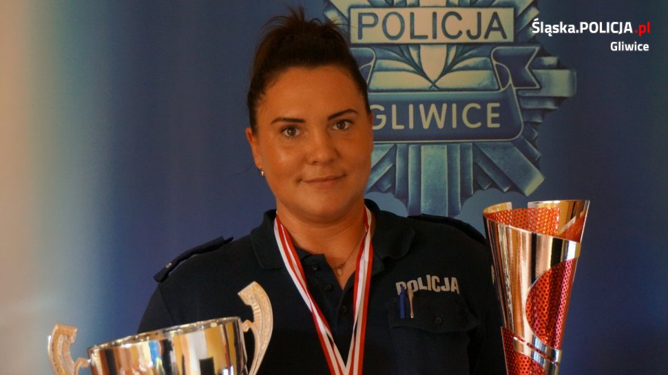 Policjantka z Gliwic najsilniejsza w Polsce!