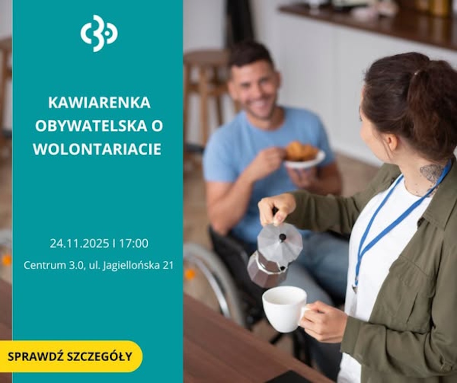 Kawiarenka obywatelska o wolontariacie
