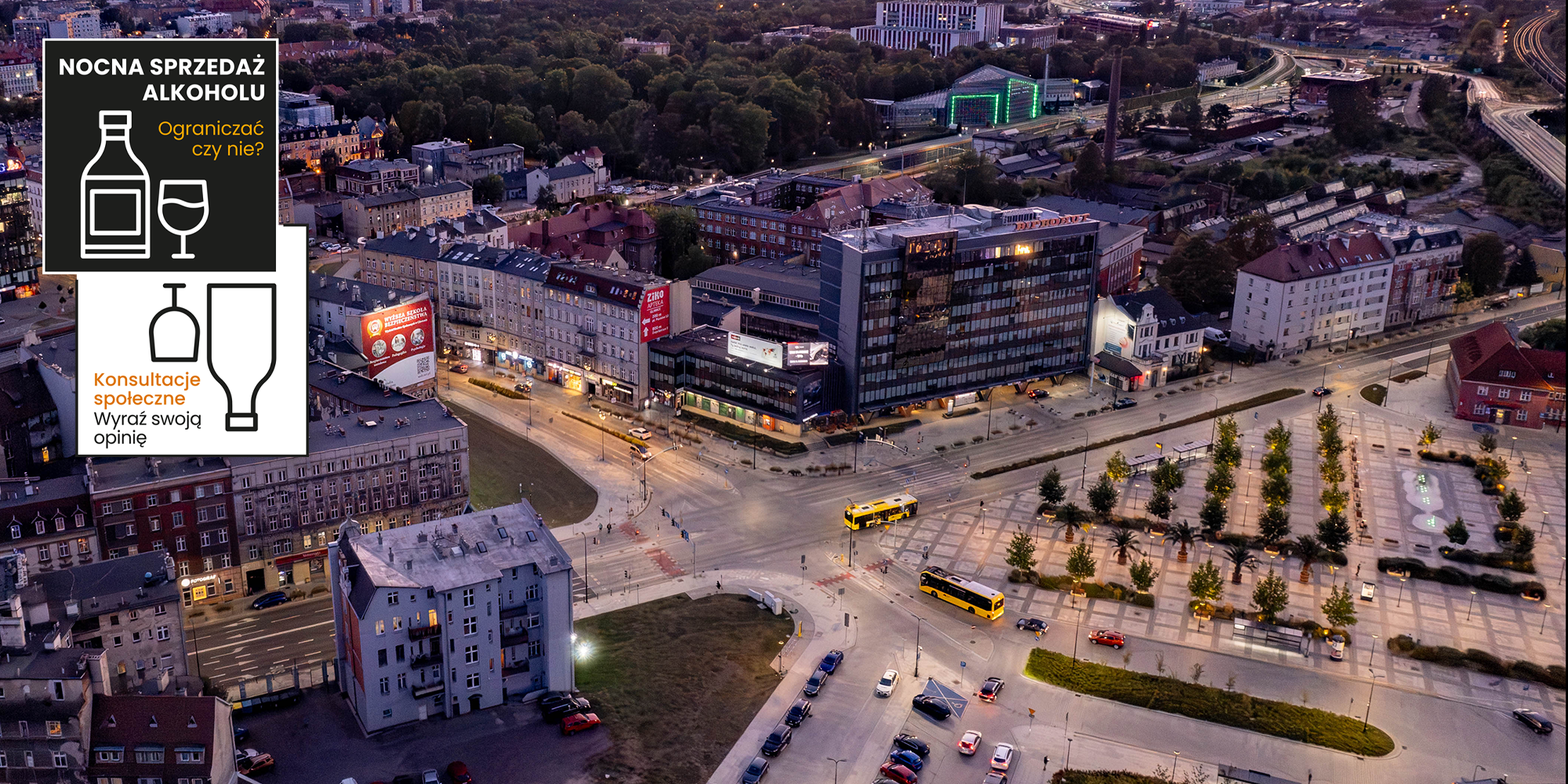 Nocna sprzedaż alkoholu w Gliwicach. Ograniczać czy nie? Ruszyły konsultacje społeczne