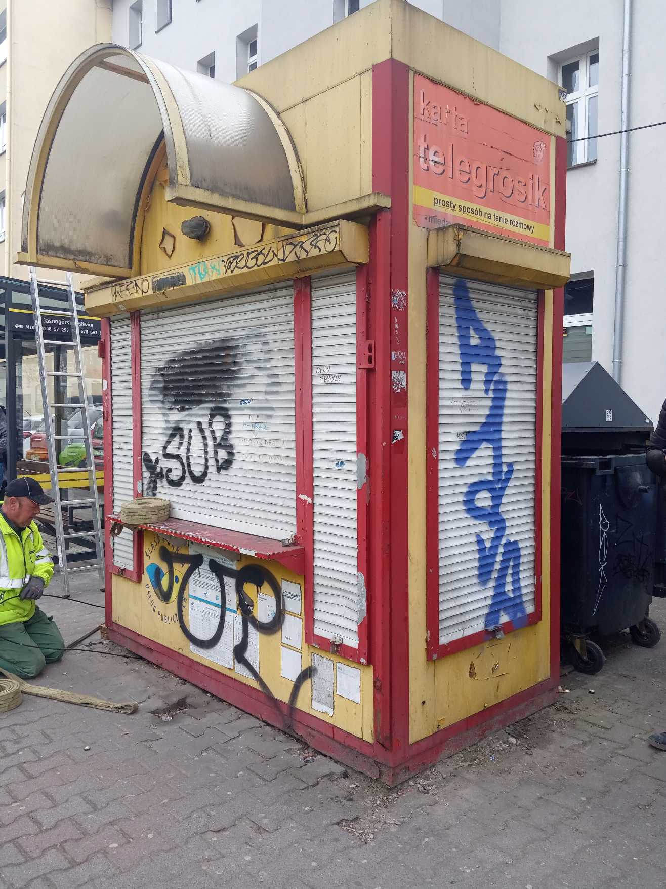 Zniknął ostatni stary kiosk. Porządkujemy przestrzeń