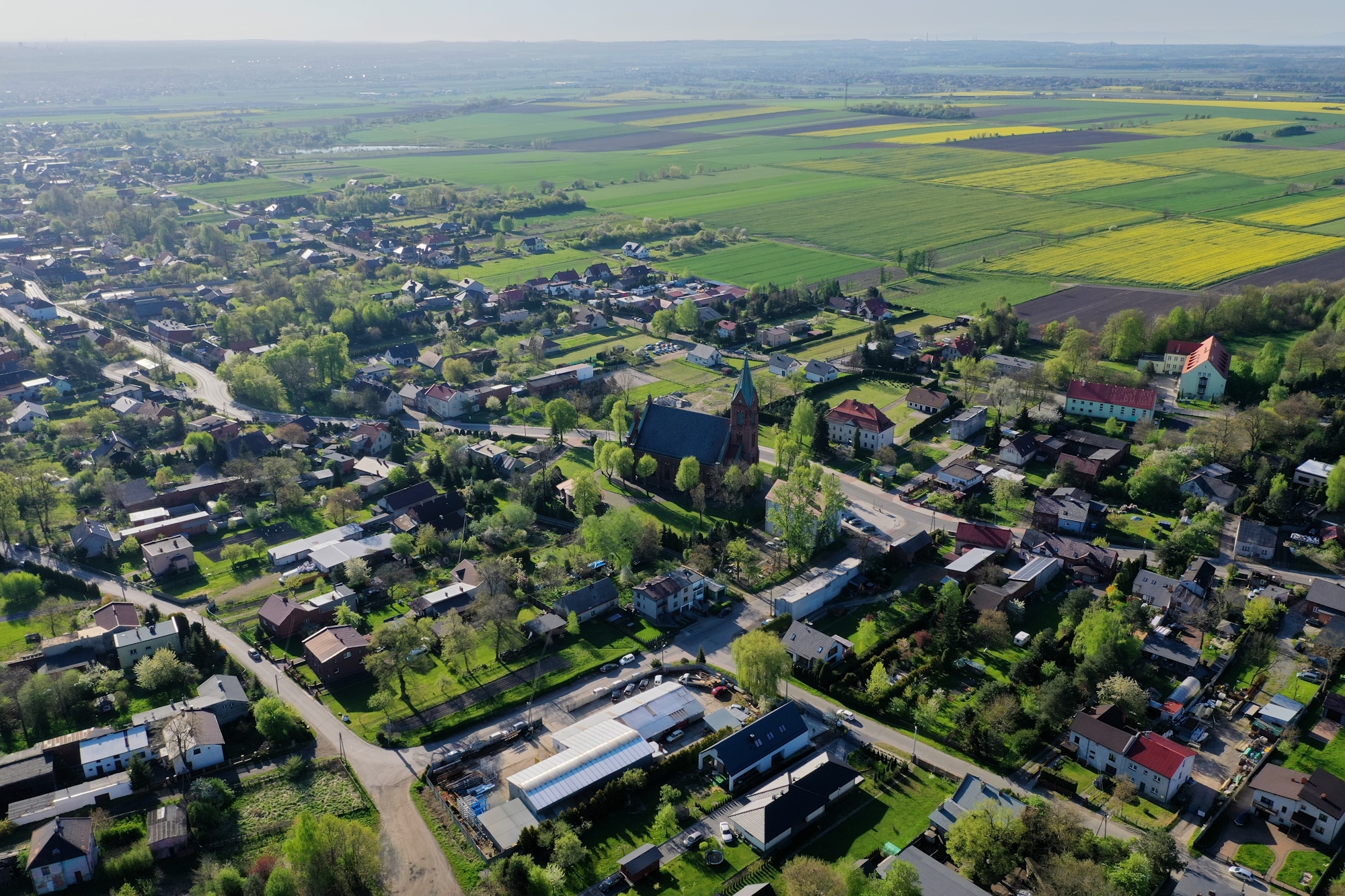 Bojków z lotu ptaka