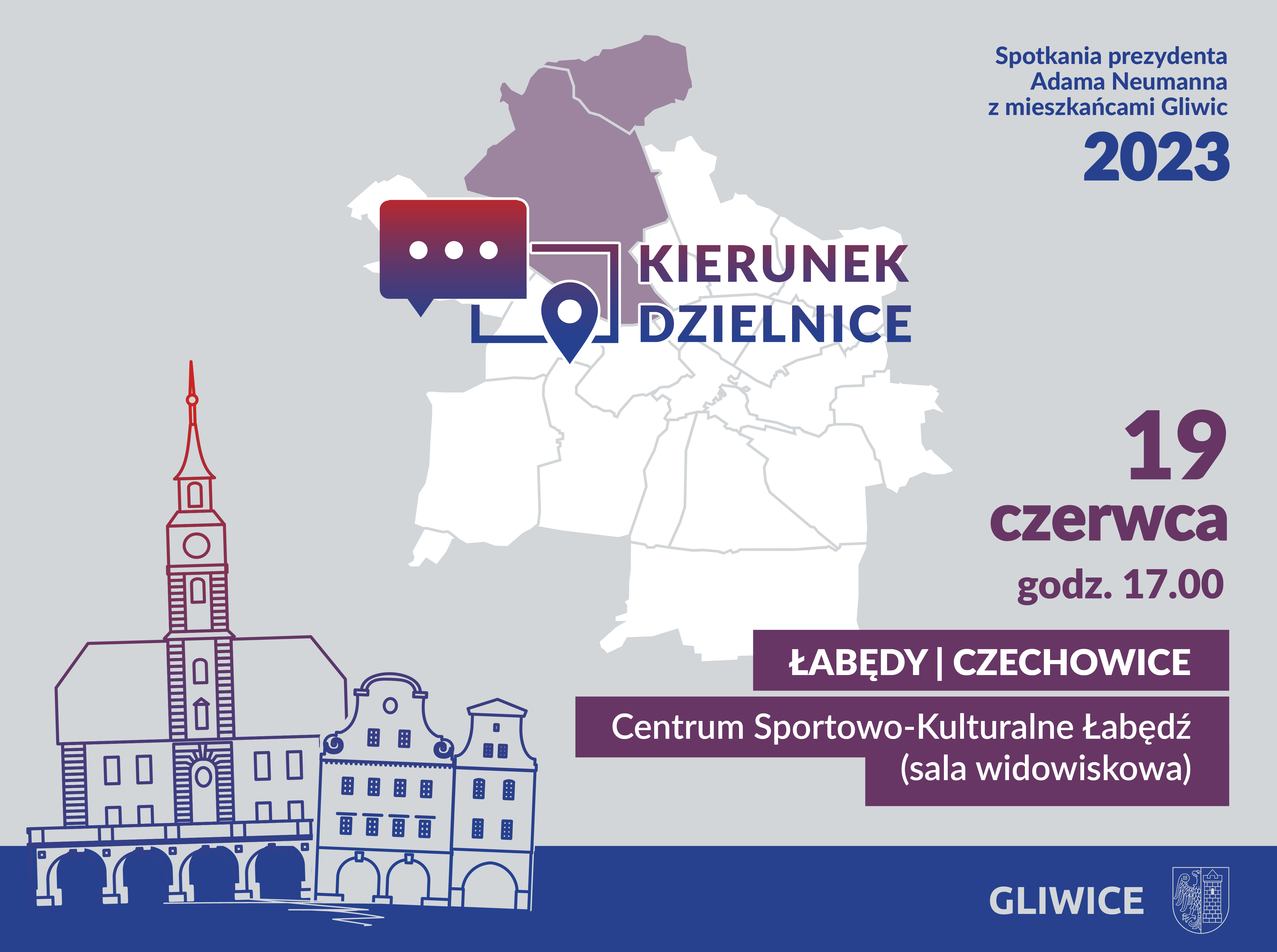 Spotkanie prezydenta z mieszkańcami dzielnic Czechowice i Łabędy