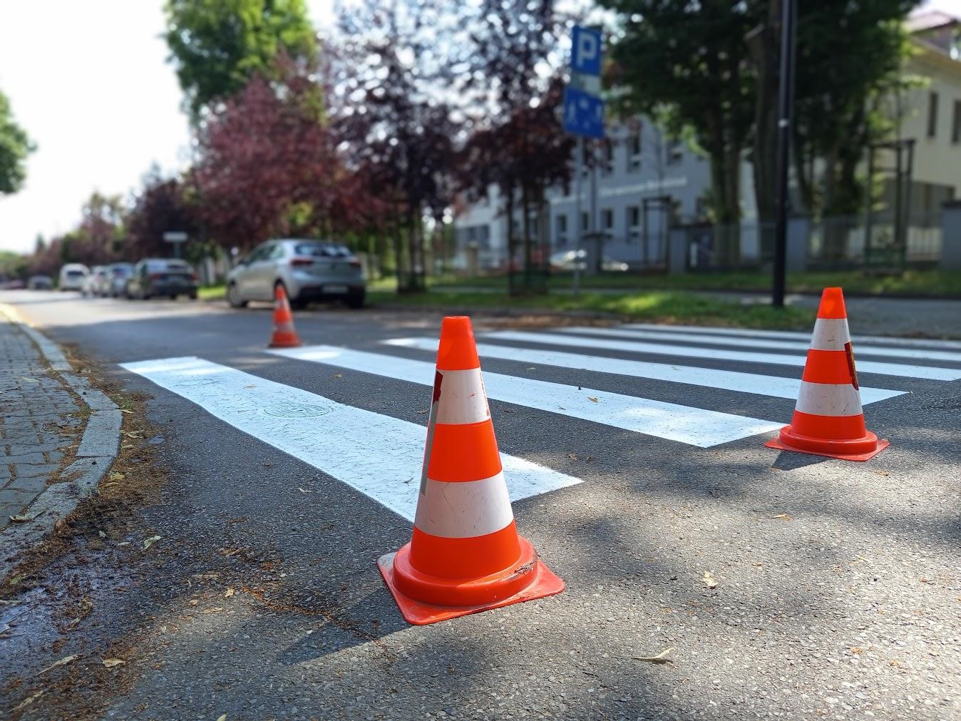 Trwa odświeżanie oznakowania. To ponad 100 000 metrów kwadratowych powierzchni