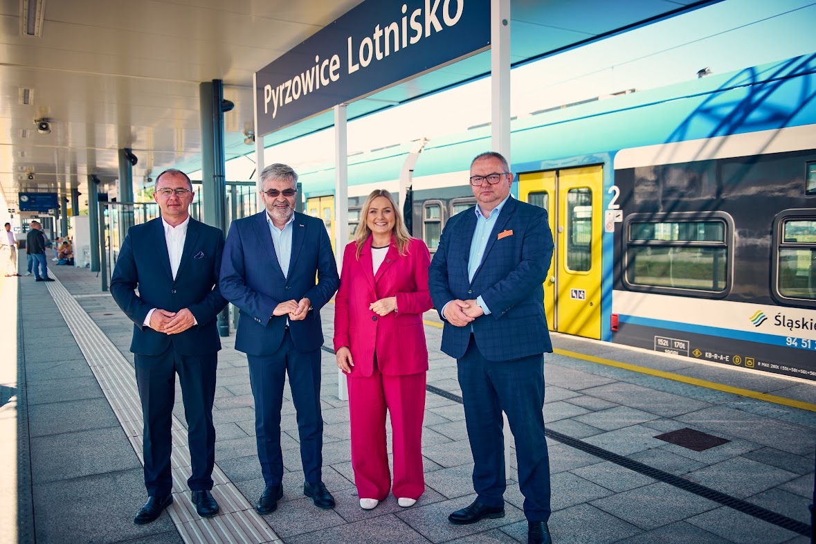 Z Gliwic na lotnisko w Pyrzowicach - Koleje Śląskie uruchomiły dziś bezpośrednie połączenia z naszego miasta