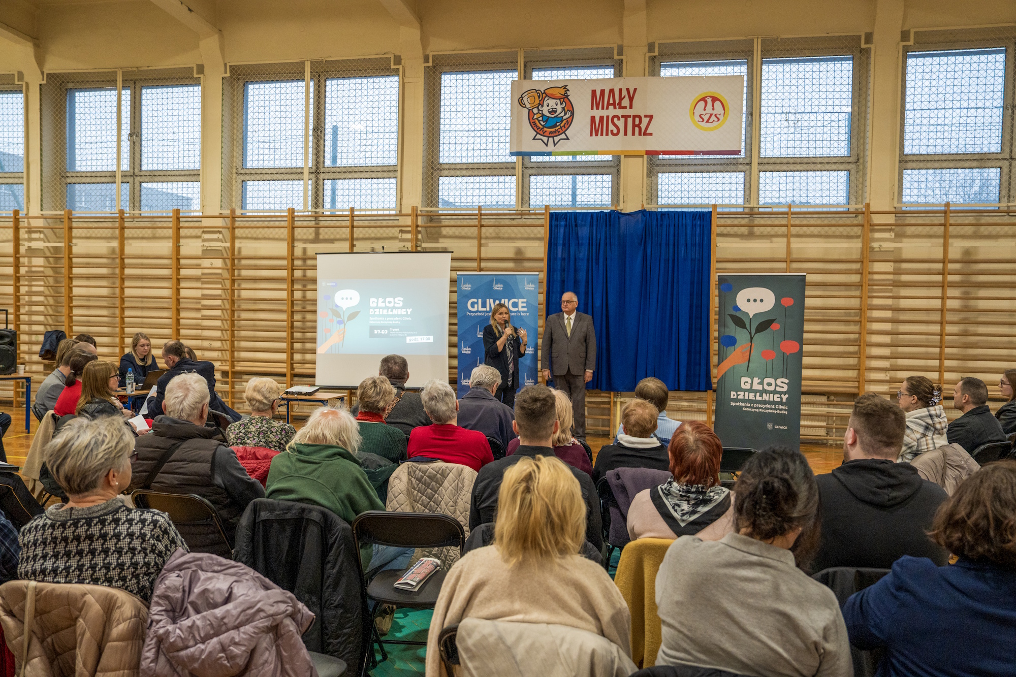 Prezydent Gliwic spotkała się z mieszkańcami Trynku
