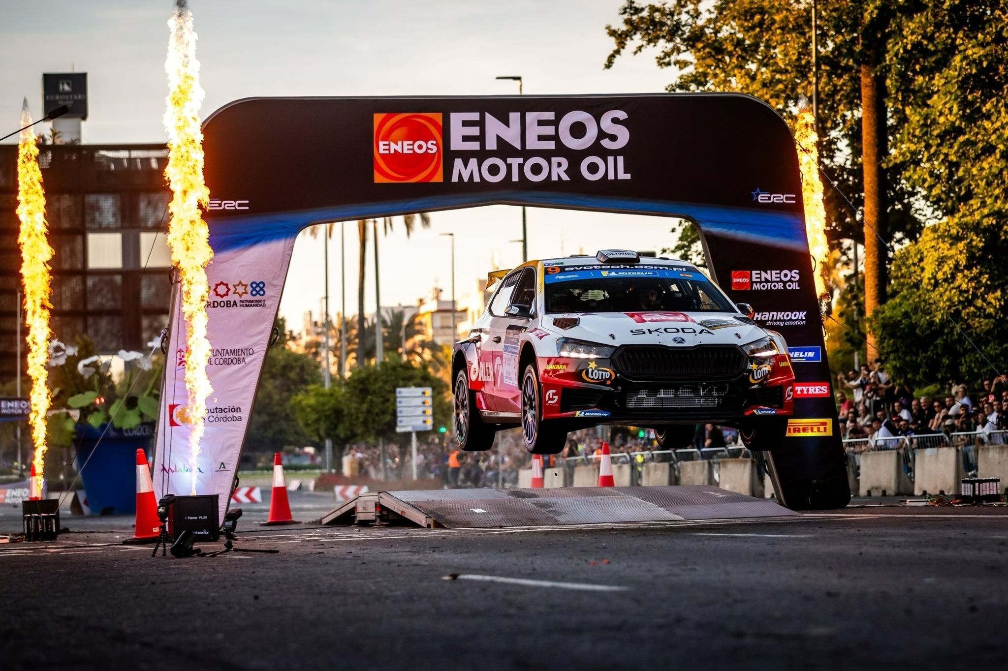 Udany start Gliwiczanina Jakuba Matulki i Damiana Sytego w Rajdowych Mistrzostwach Europy