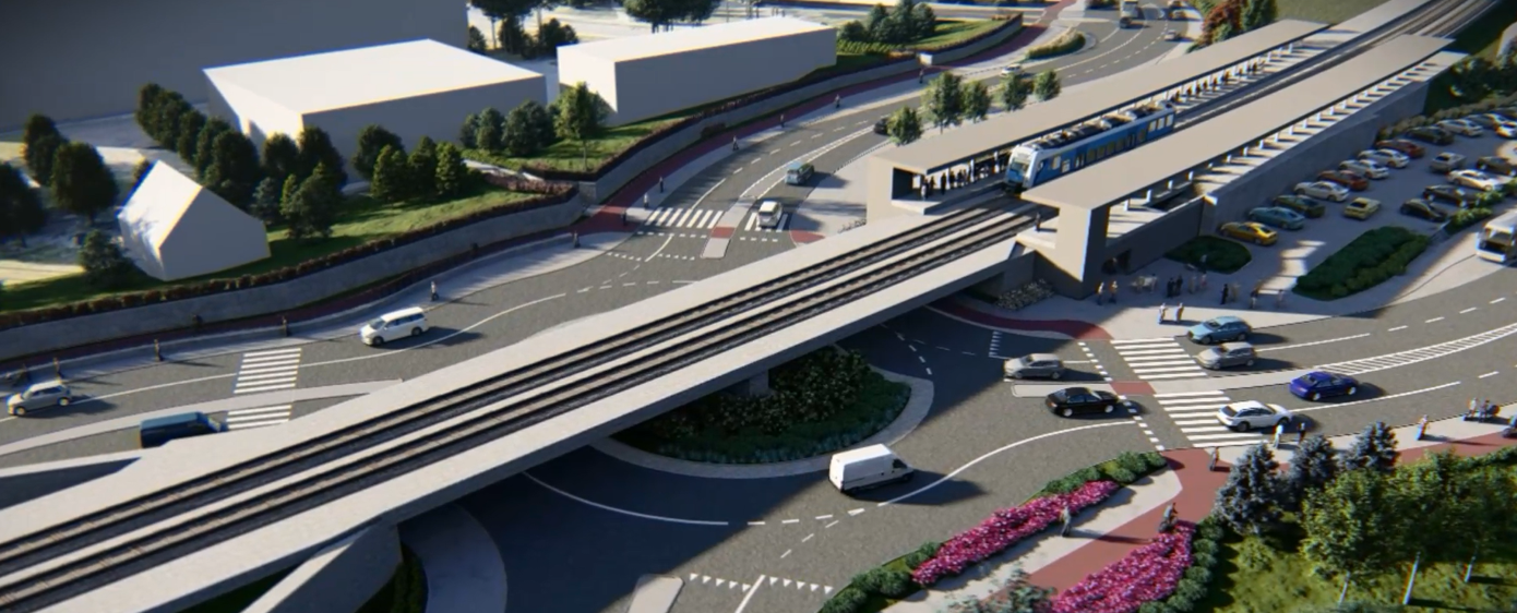 Przebudowa układu drogowego przy stacji Gliwice Łabędy coraz bliższa