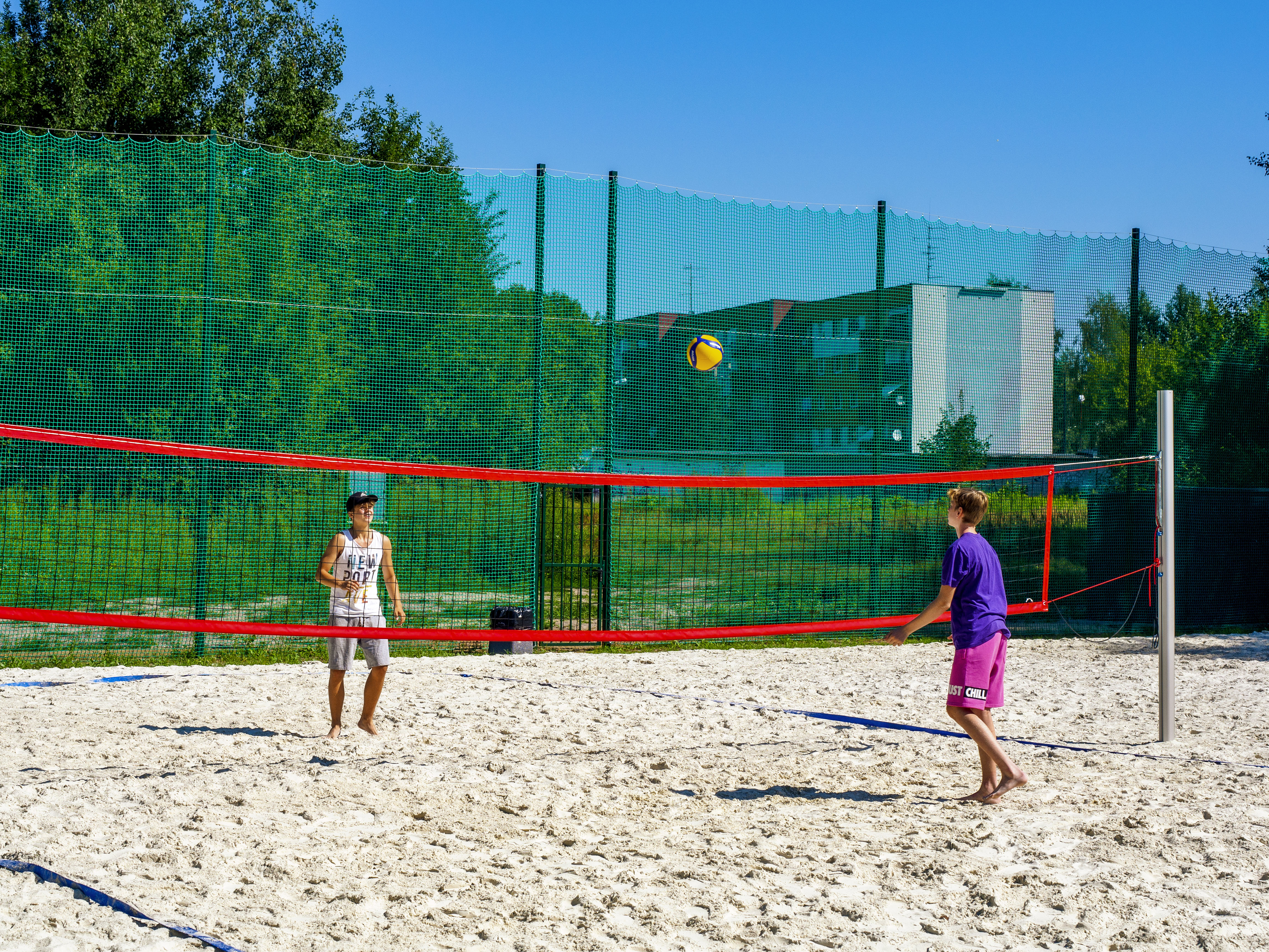 Nowe boiska do siatkówki plażowej w Sośnicy