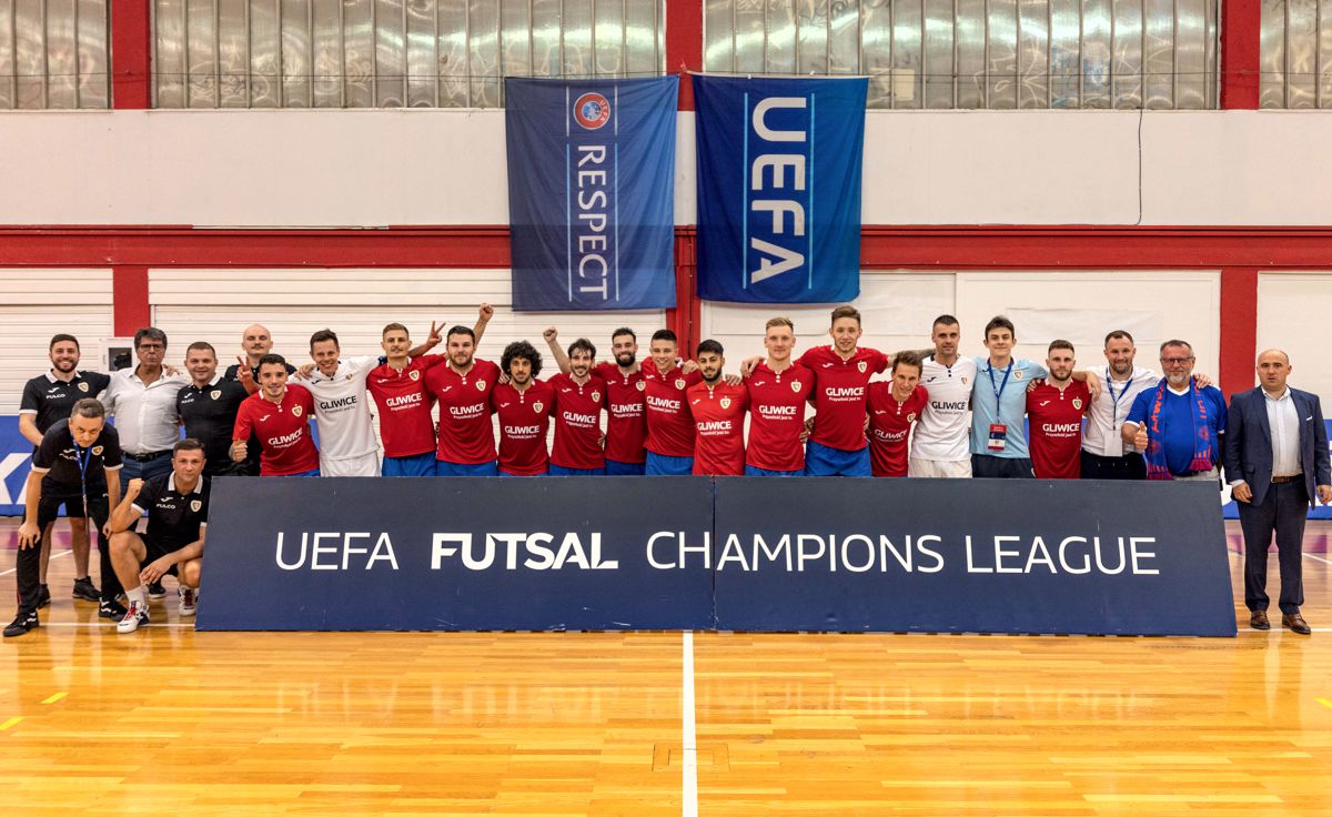 Futsalowy Piast zaczyna walkę w Lidze Mistrzów!