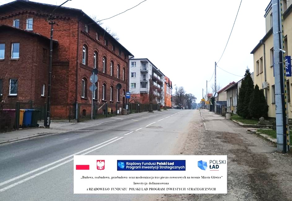 Od dzisiaj zmiany na Strzelców Bytomskich. Zwężenia i ruch pieszy tylko jedną stroną, przystanek Łabędy Komisariat Policji 32 tymczasowo przeniesiony na ul. Narutowicza