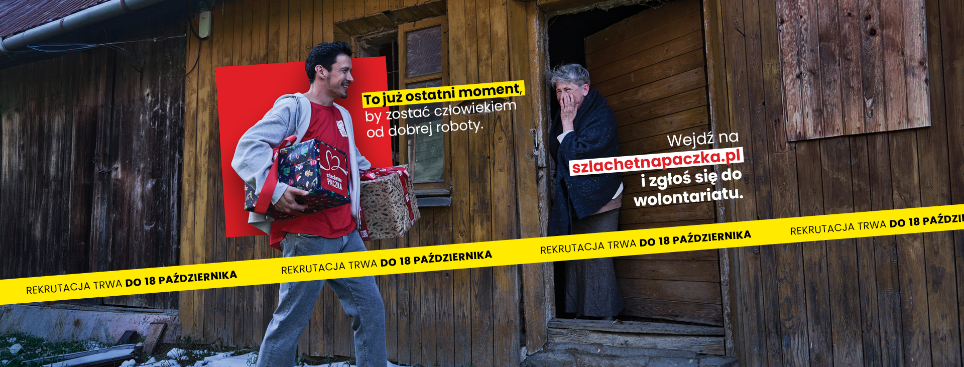 Zostań człowiekiem od dobrej roboty. To ostatni moment, by dołączyć do Szlachetnej Paczki