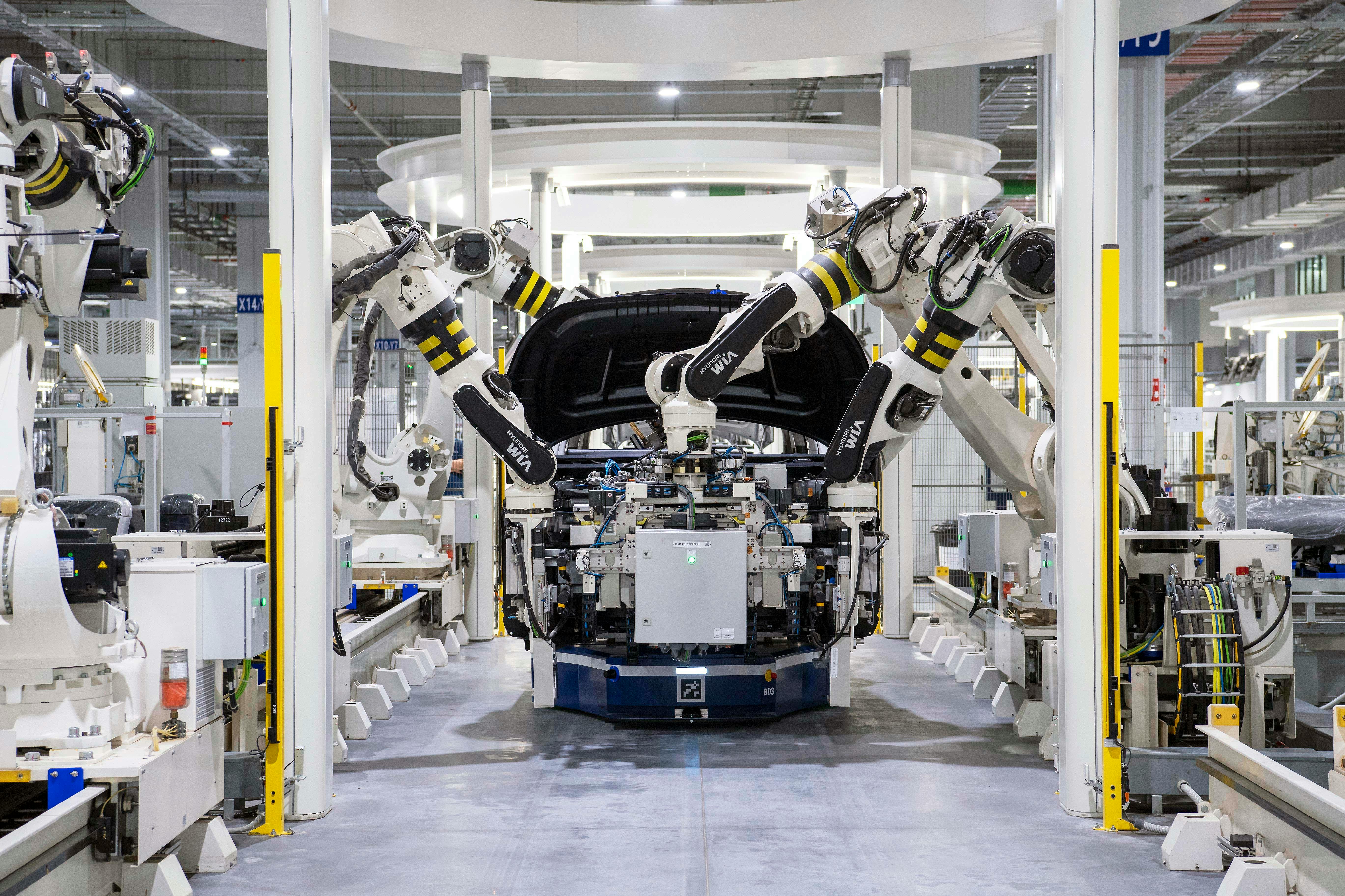 robot, maszyny