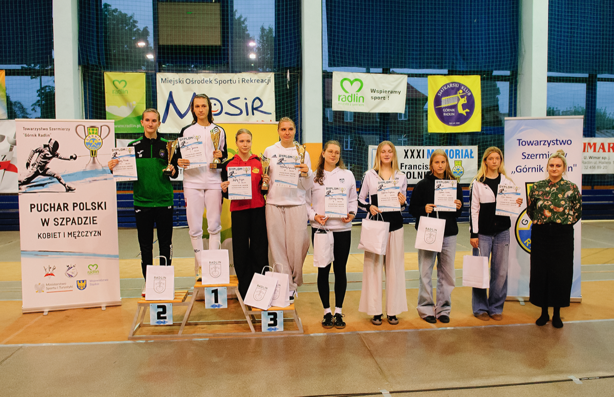 Gliwicka szpadzistka najlepsza w kraju! Oliwia Janeczek zwyciężyła w Pucharze Polski Juniorów
