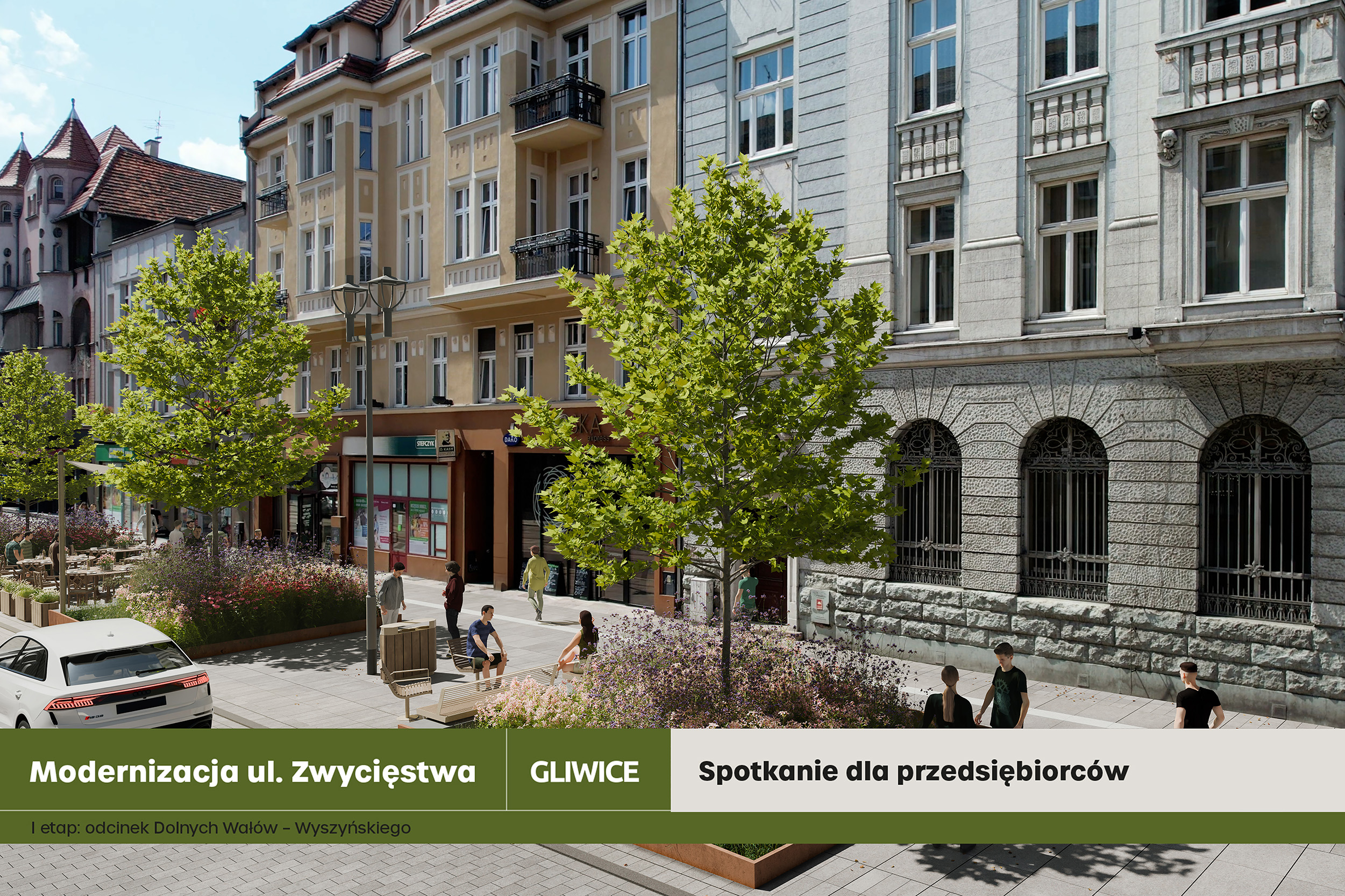 Co zmieni się na ulicy Zwycięstwa? Spotkanie dla przedsiębiorców już 11 sierpnia