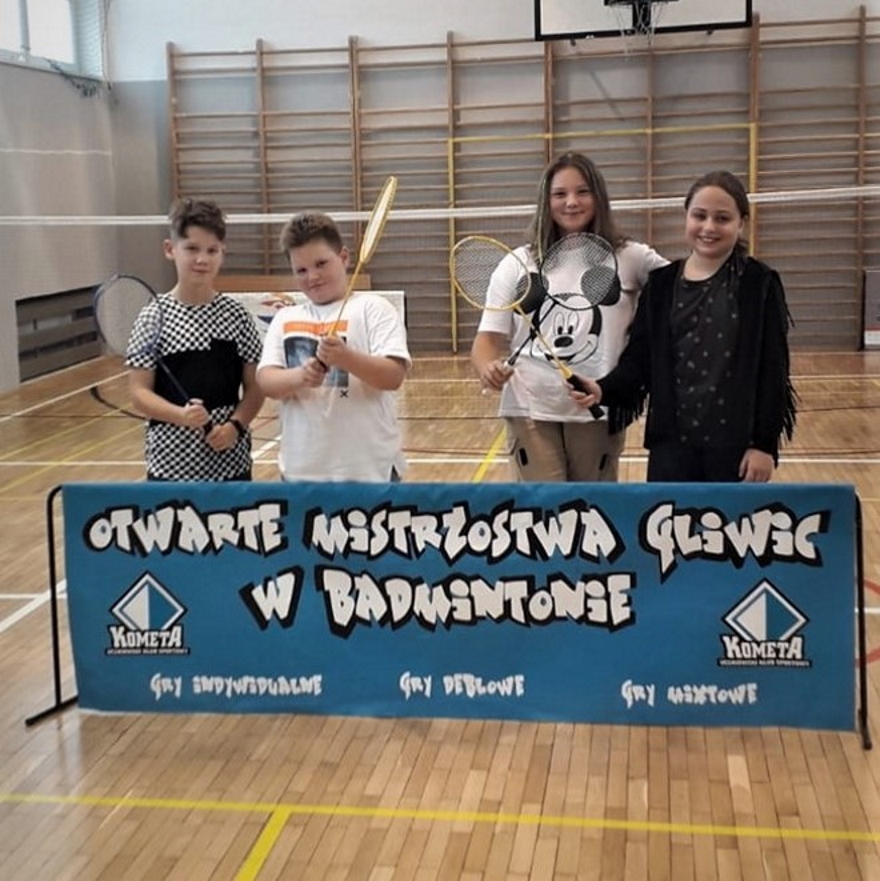 Mistrzostwa Gliwic Szkół w Badmintonie