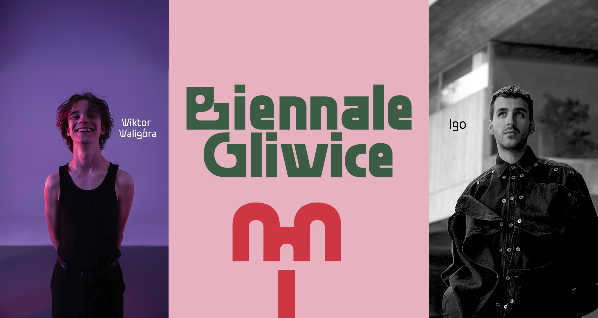 Pierwszy wakacyjny wieczór i świetna muzyka na dwa głosy! IGO i Wiktor Waligóra gwiazdami otwarcia Biennale Gliwice 