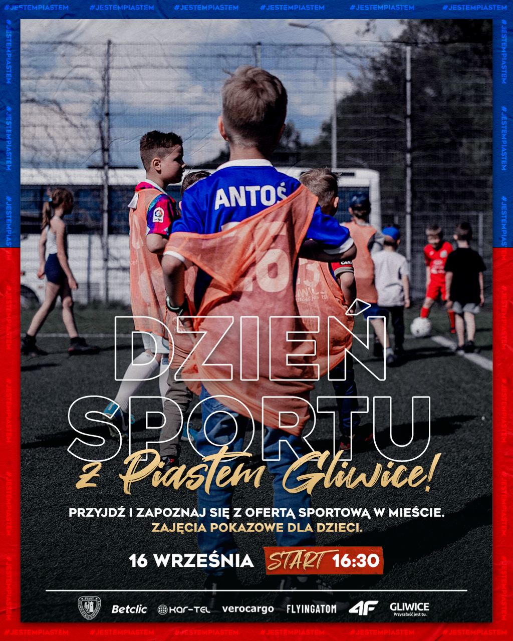 Zapisz dziecko na zajęcia sportowe podczas Dnia Sportu z Piastem Gliwice