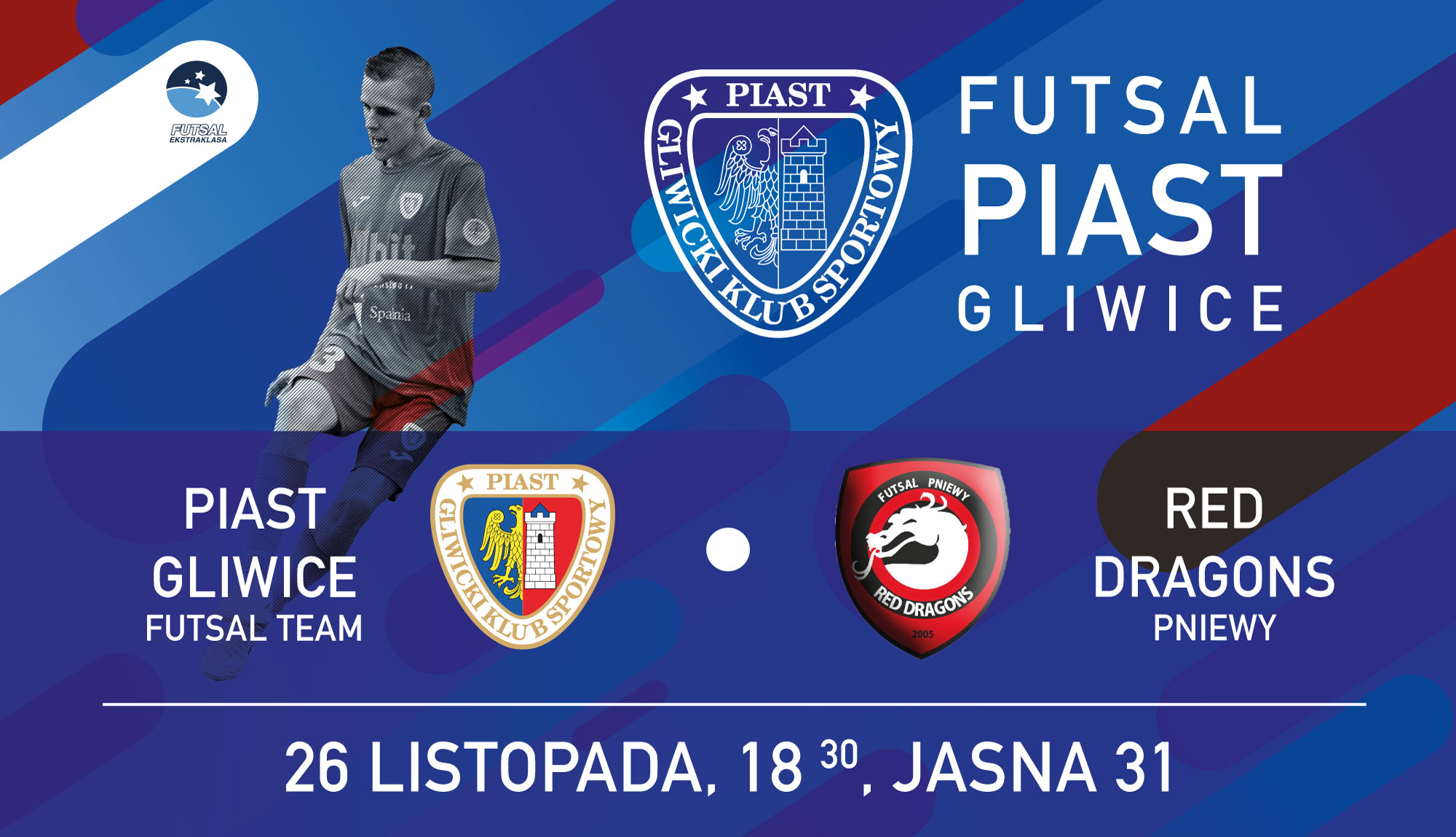 Futsal Piast Gliwice: co przyniesie niedziela? 