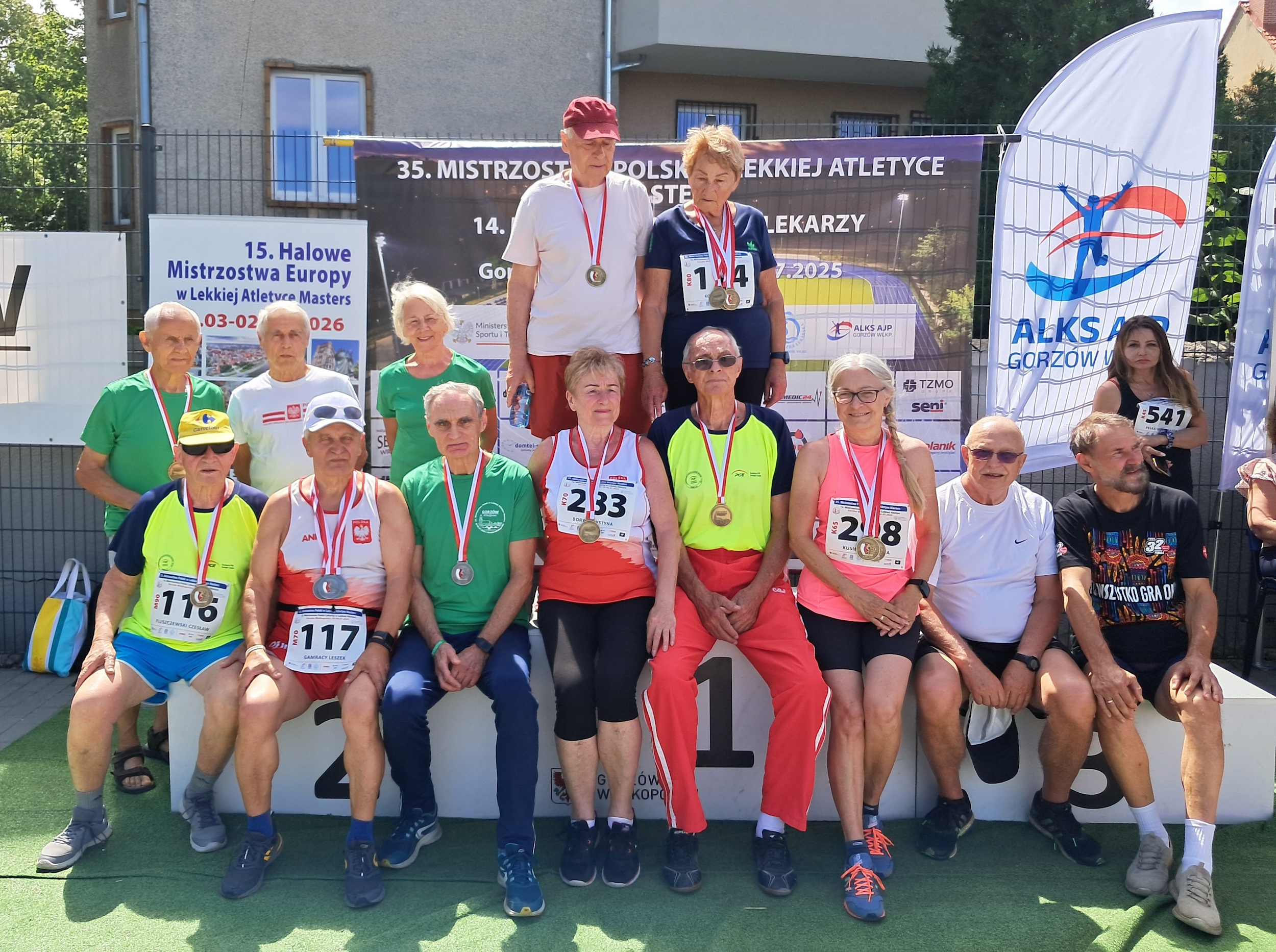 Rekordowe mistrzostwa Polski gliwickich seniorów